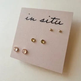 GRACE STUD EARRING SET