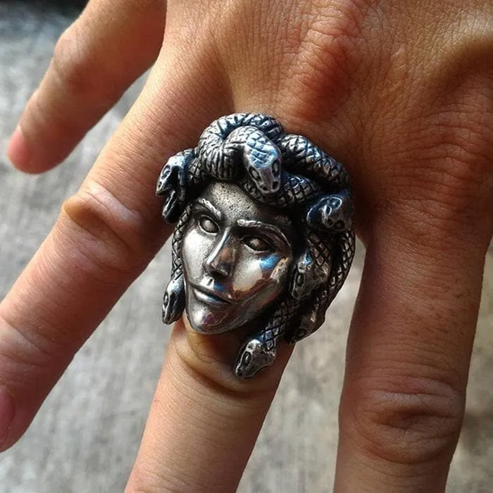 Greek Mythology Gorgon Monster Medusa Beast Ring