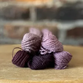 Individual Appleton Crewel Wool Skeins from the Dull Mauve Colorway