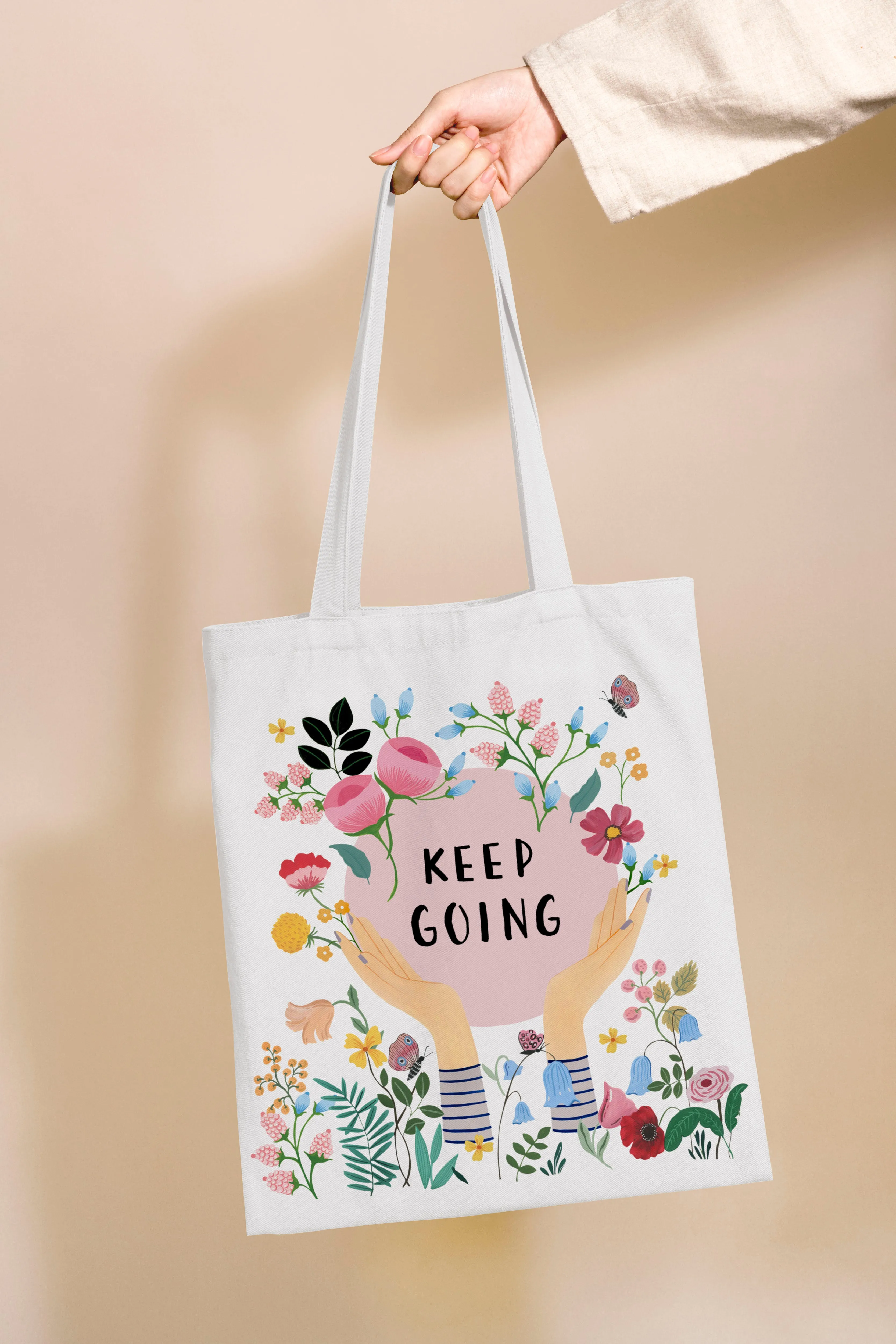 Keep Going Tote Bag