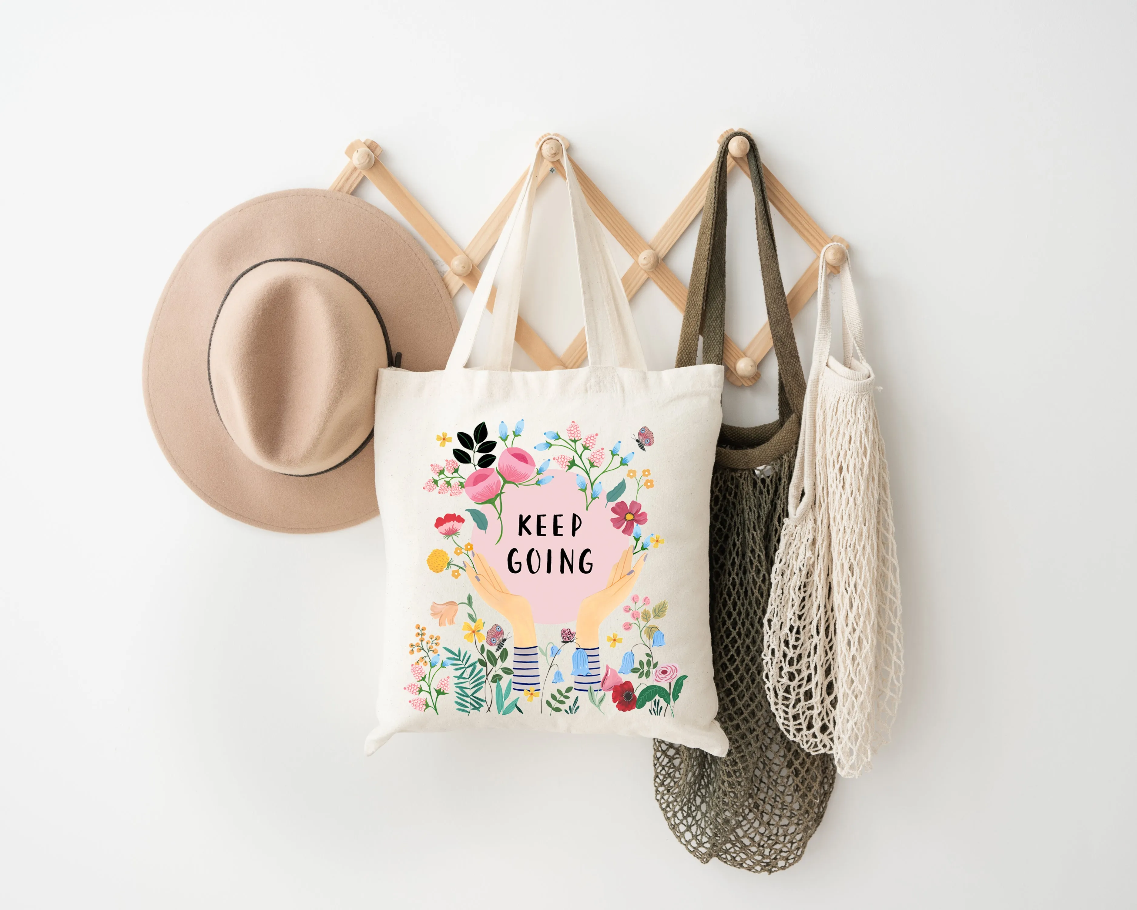 Keep Going Tote Bag