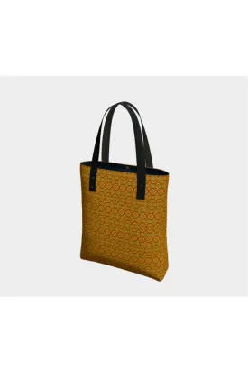 Kente Print Tote Bag