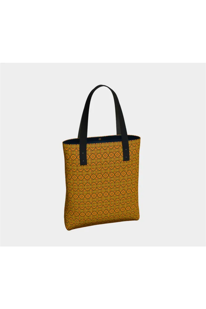 Kente Print Tote Bag