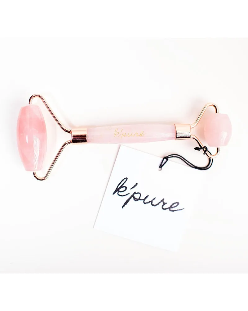 K'pure Naturals Rose Quartz Facial Roller