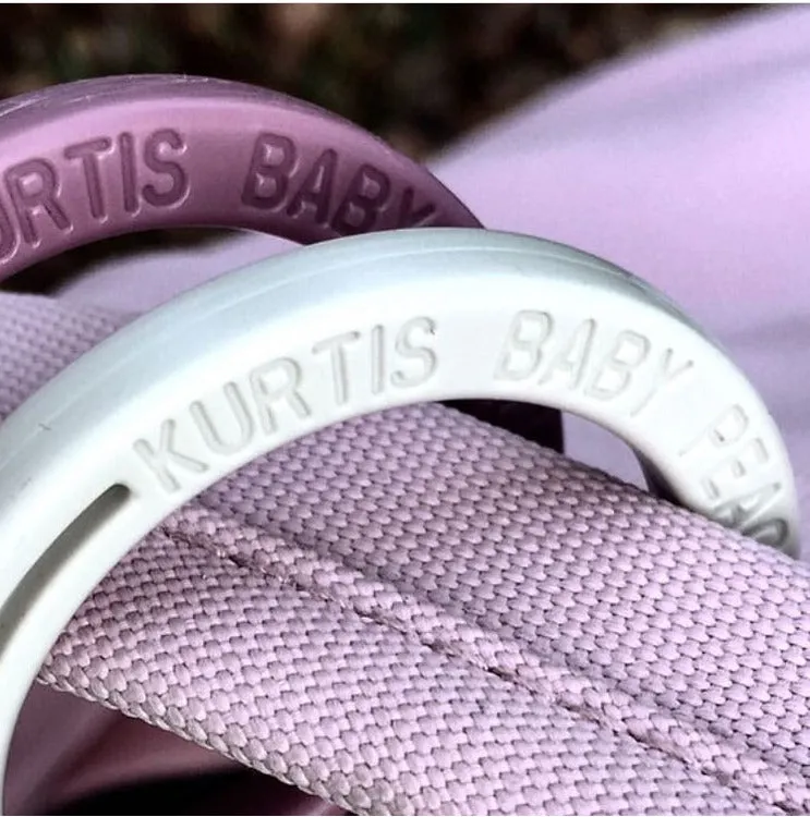 Kurtis Pram Rings, Hooks for Strollers, Purple