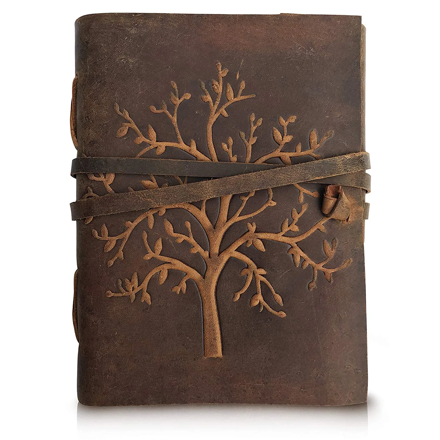 LEATHER JOURNAL TREE OF LIFE