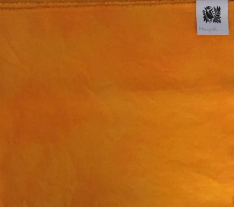 MARIGOLD Hand Dyed YARD Wool Fabric for Wool Applique and Rug Hooking