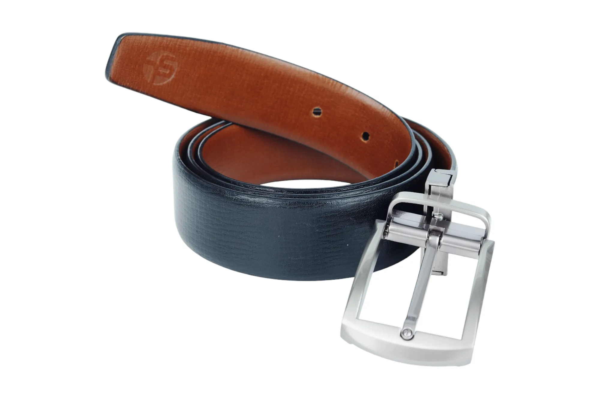 Mens Premium Reversible leather Formal Belt 57405