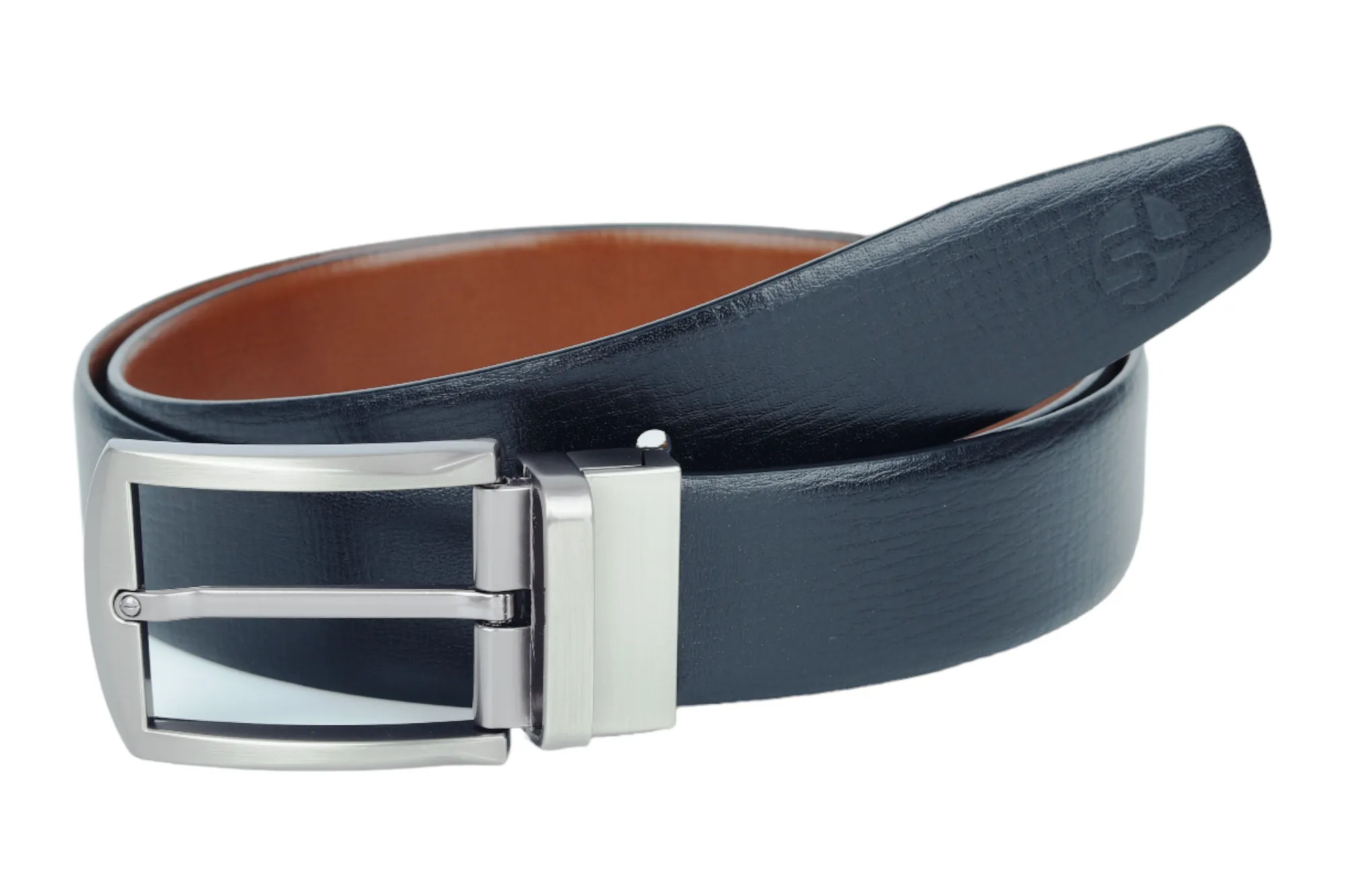 Mens Premium Reversible leather Formal Belt 57405