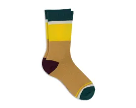 Merino Wool Children's Socks: Retro Yellow