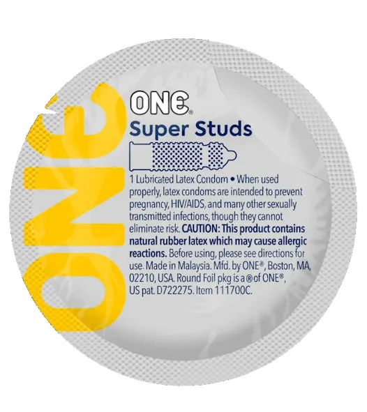 ONE Super Studs condoms