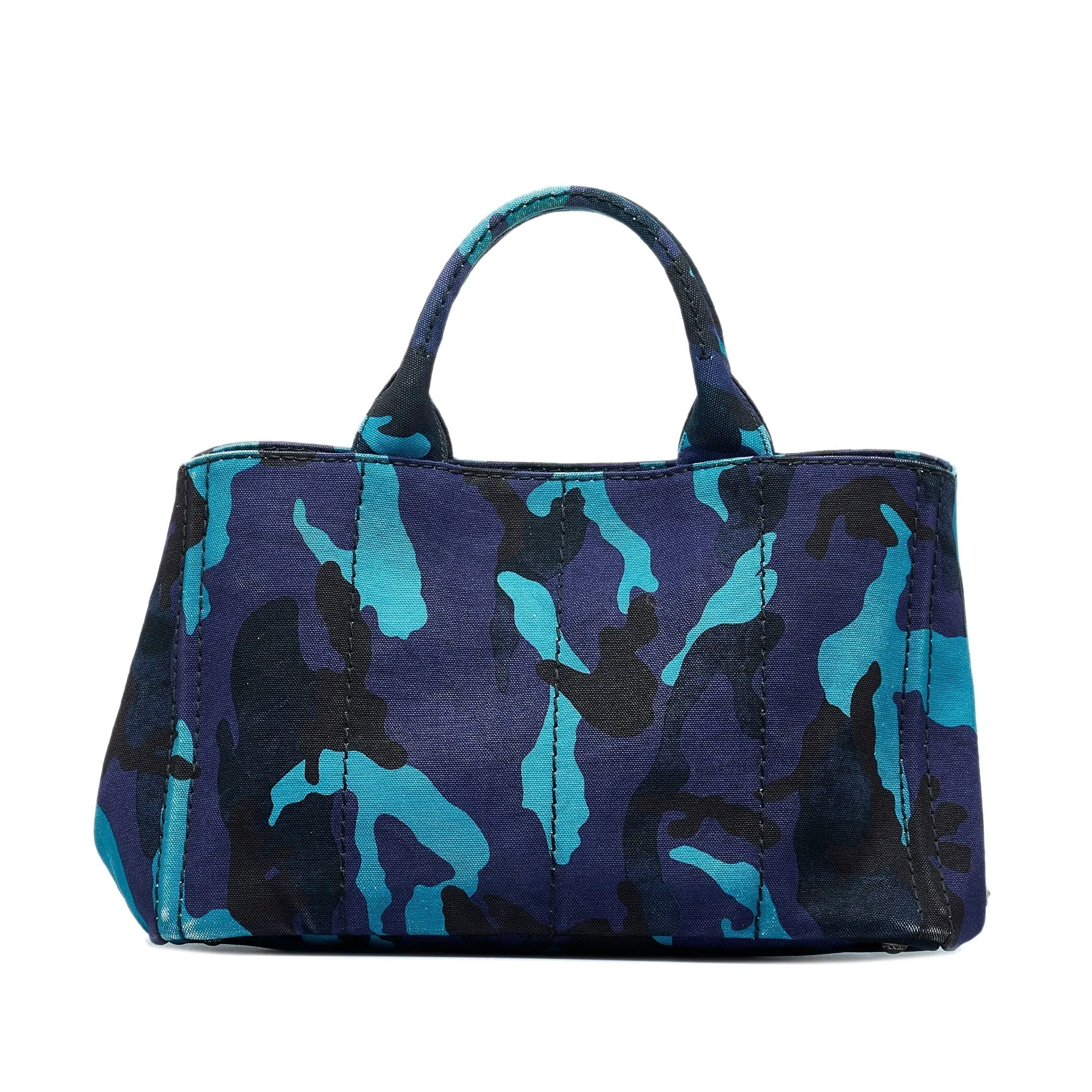 PRADA Canapa Camouflage Tote Tote Bag