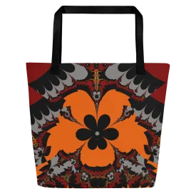 "Buccaneers Fans " Collection - Designer Large Tote Bag