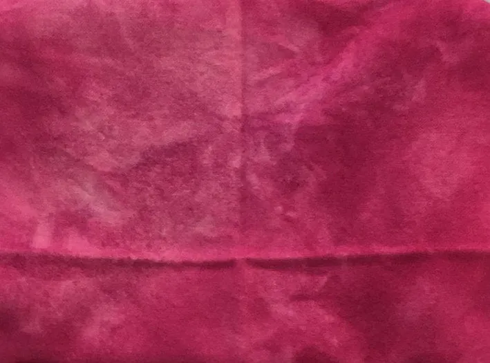 RASPBERRY Hand Dyed Fat EIGHTH Wool Fabric for Wool Applique and Rug Hooking