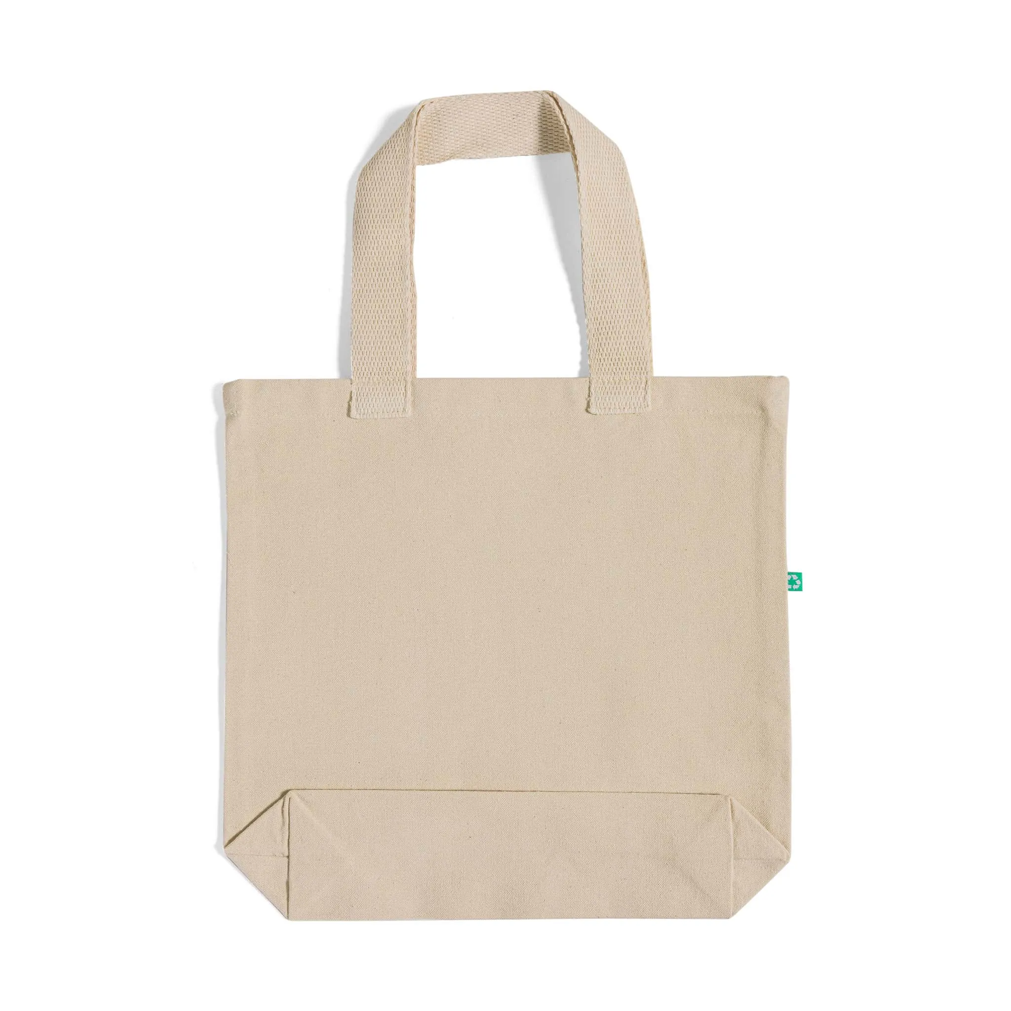 Recycled Canvas Tote Bag With Bottom Gusset - RC870