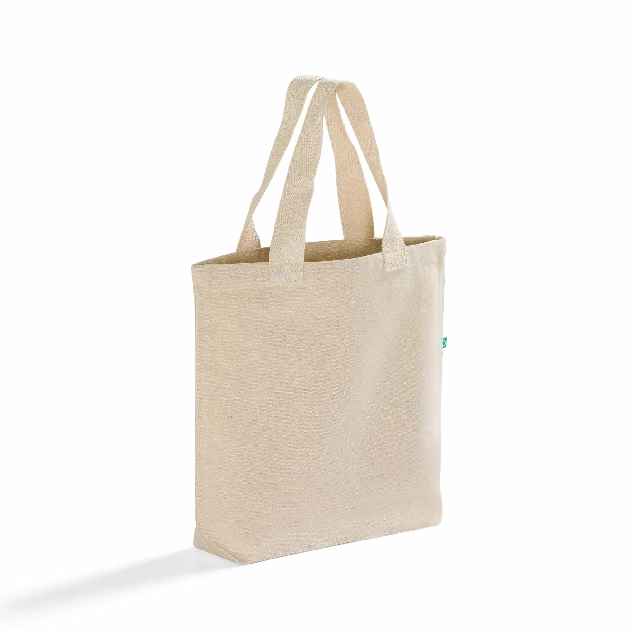 Recycled Canvas Tote Bag With Bottom Gusset - RC870