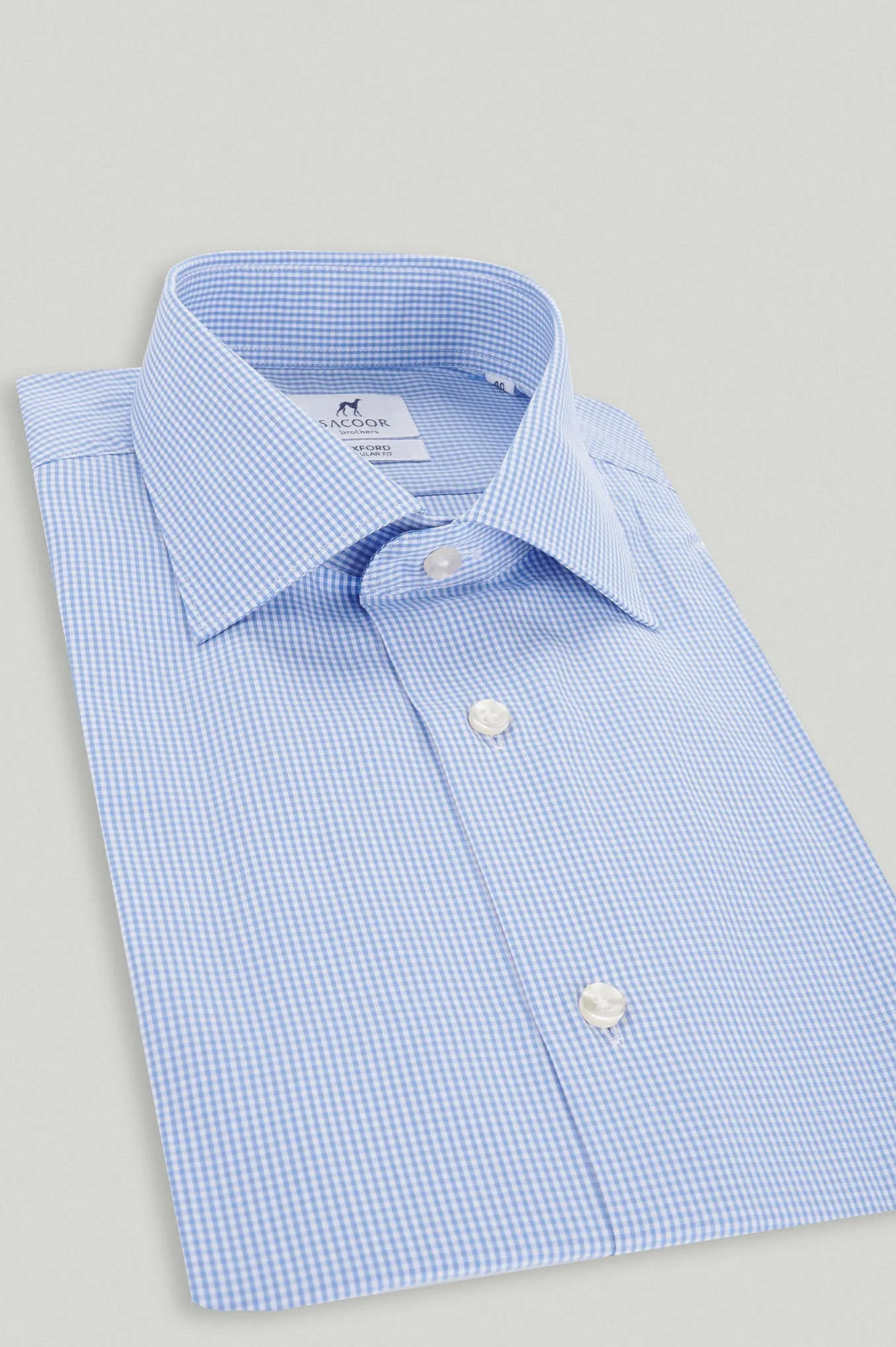 Regular fit easy iron formal shirt