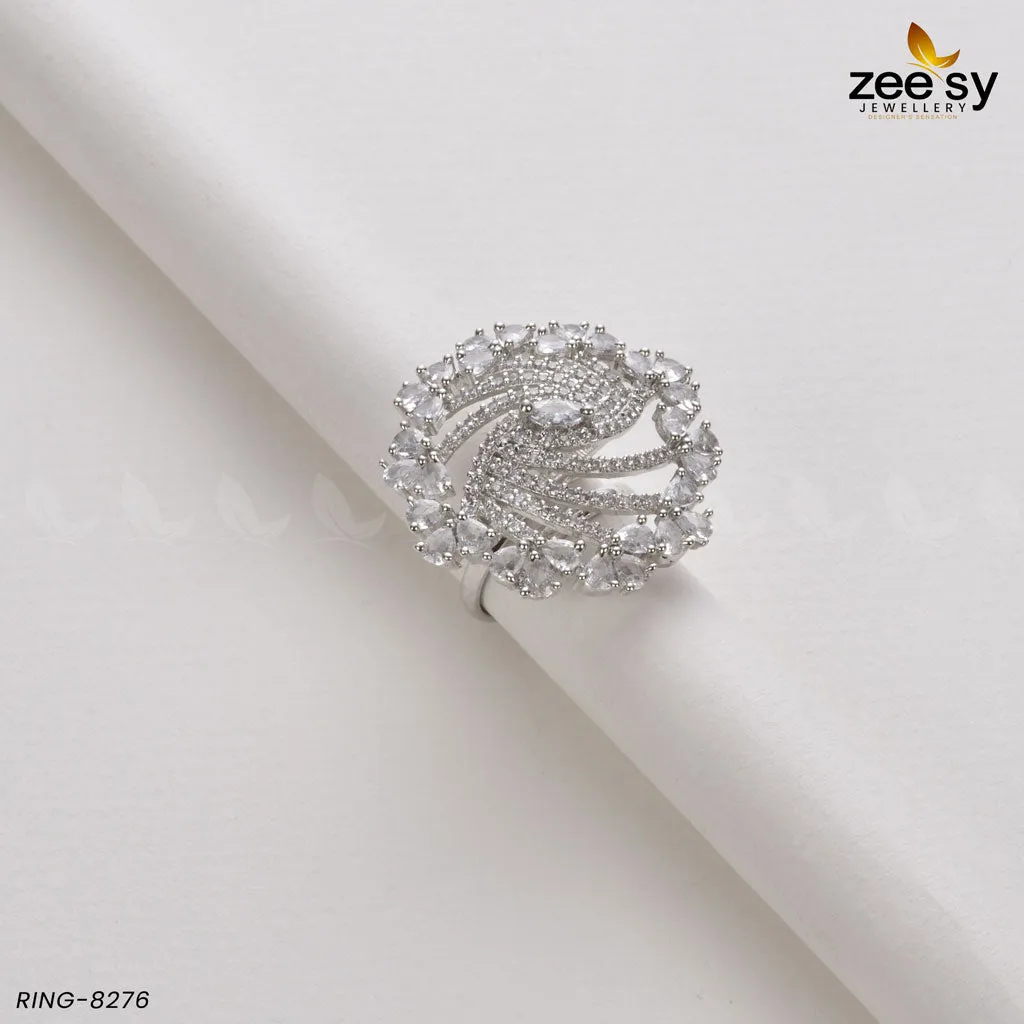 Rhinestone Ring-8276