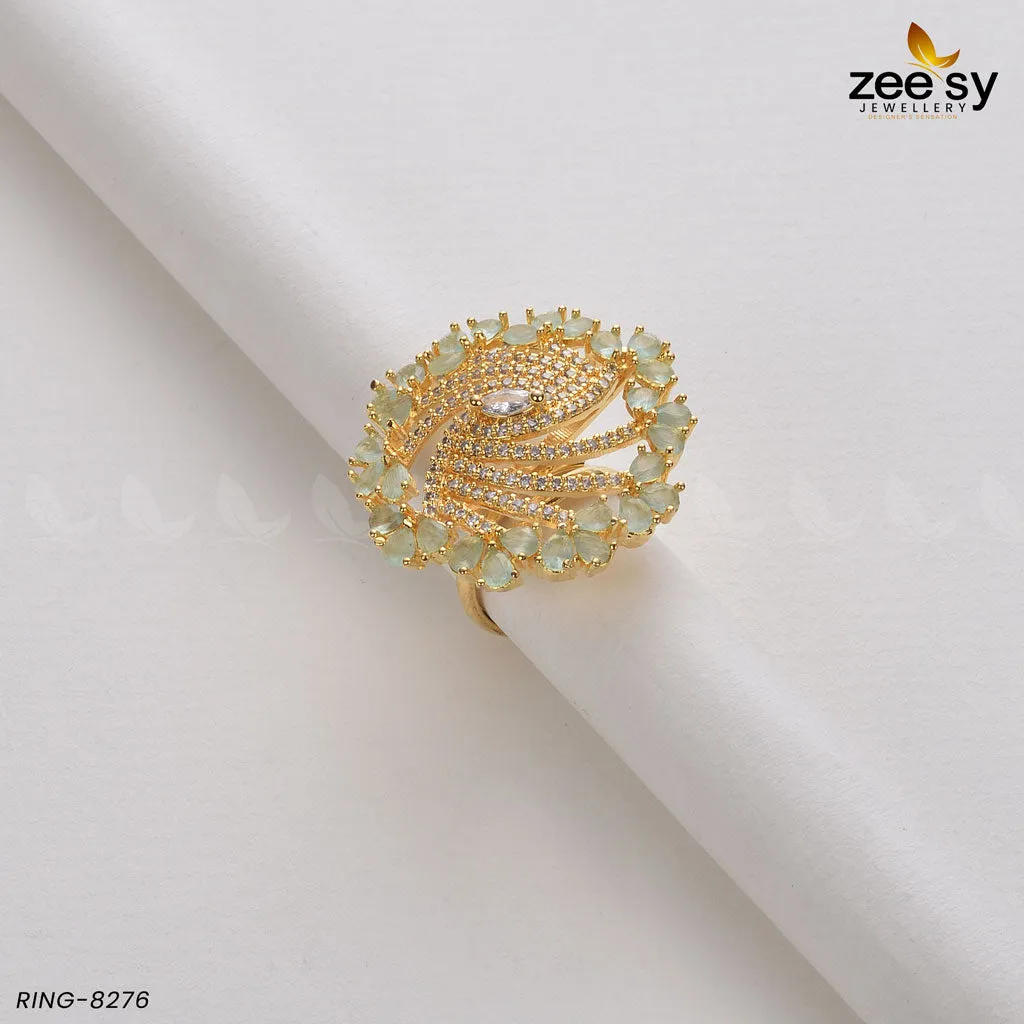 Rhinestone Ring-8276