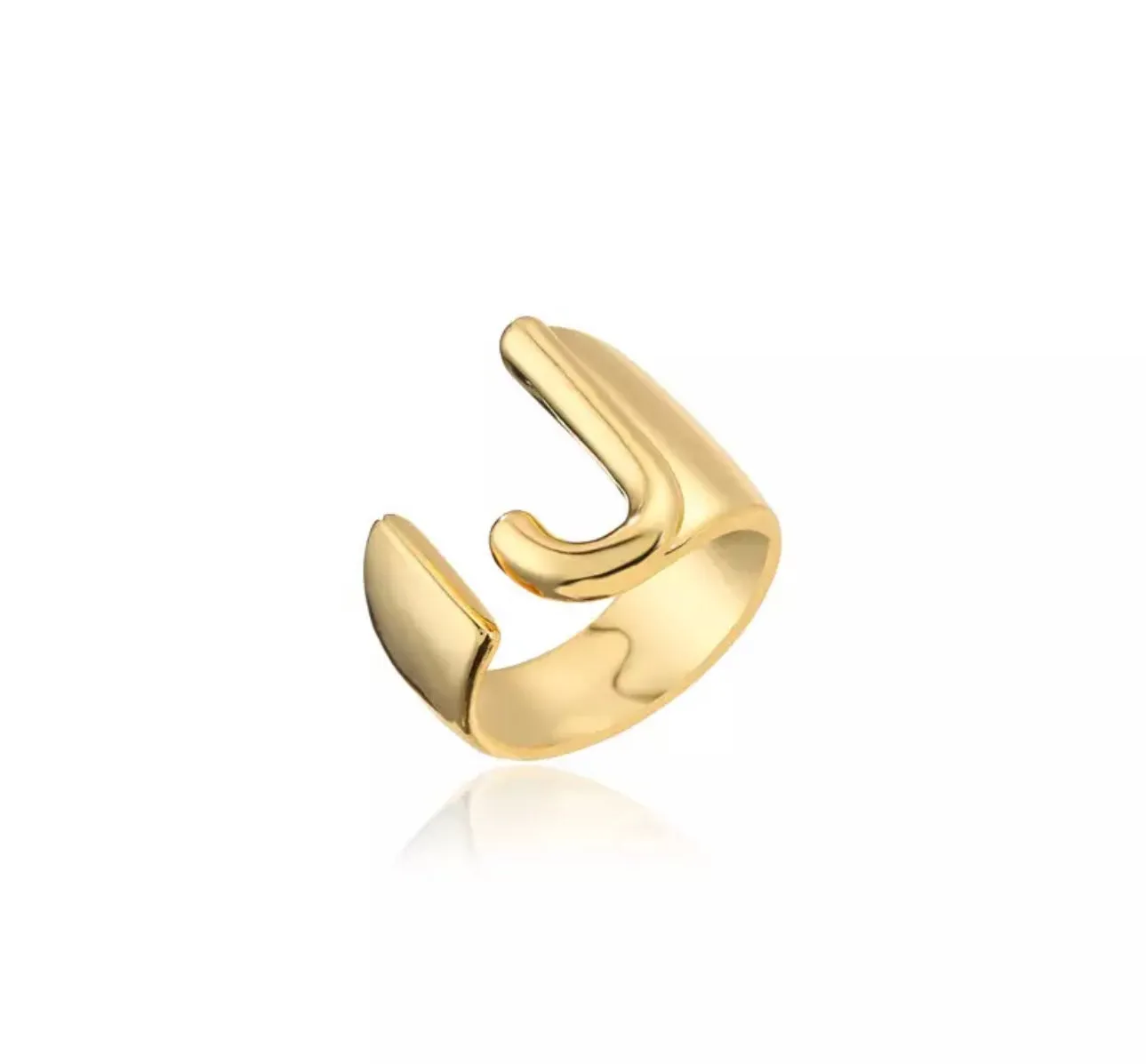 Rings - Gold Letter Rings