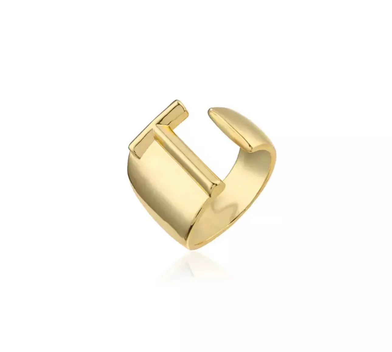 Rings - Gold Letter Rings