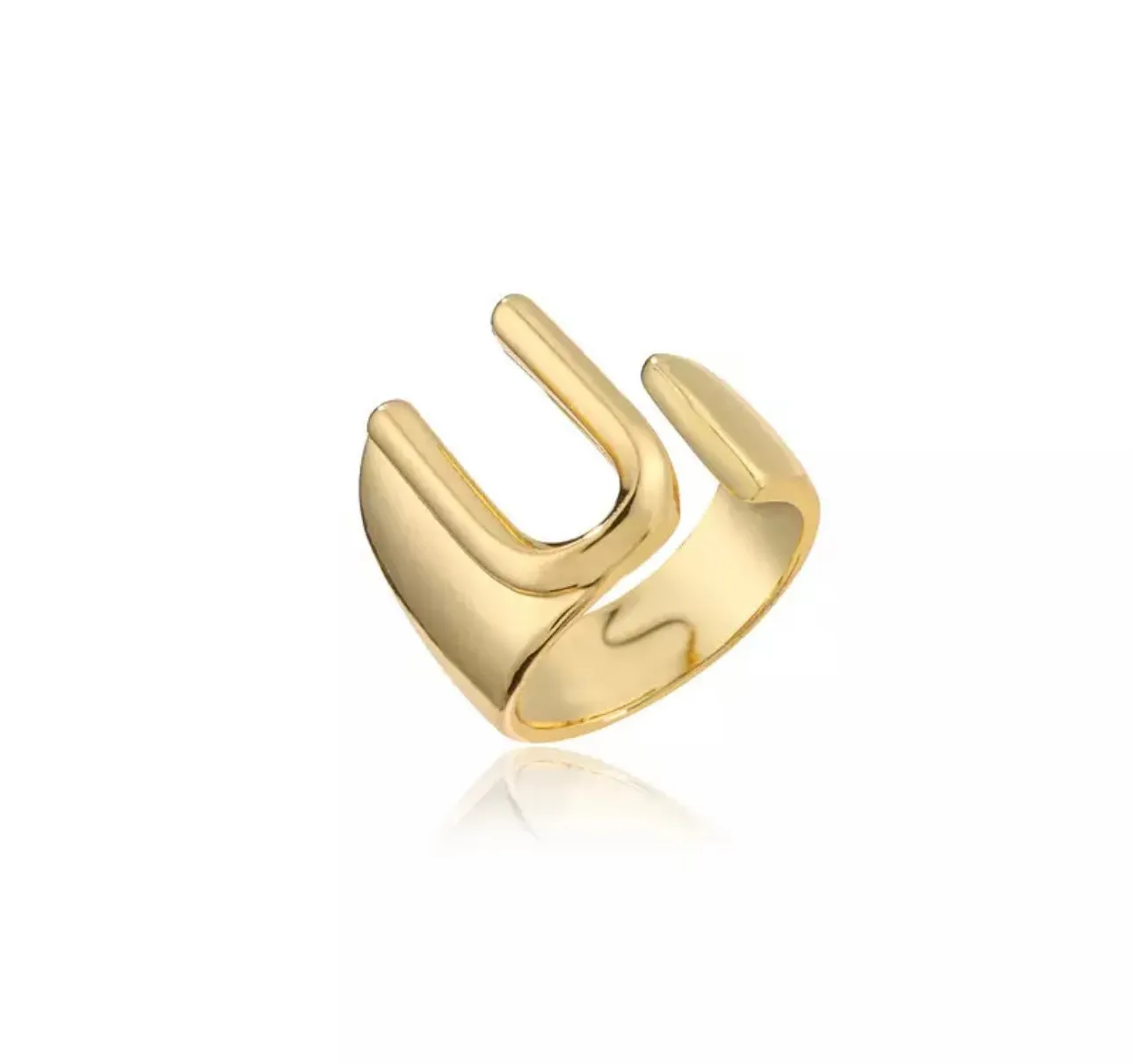 Rings - Gold Letter Rings