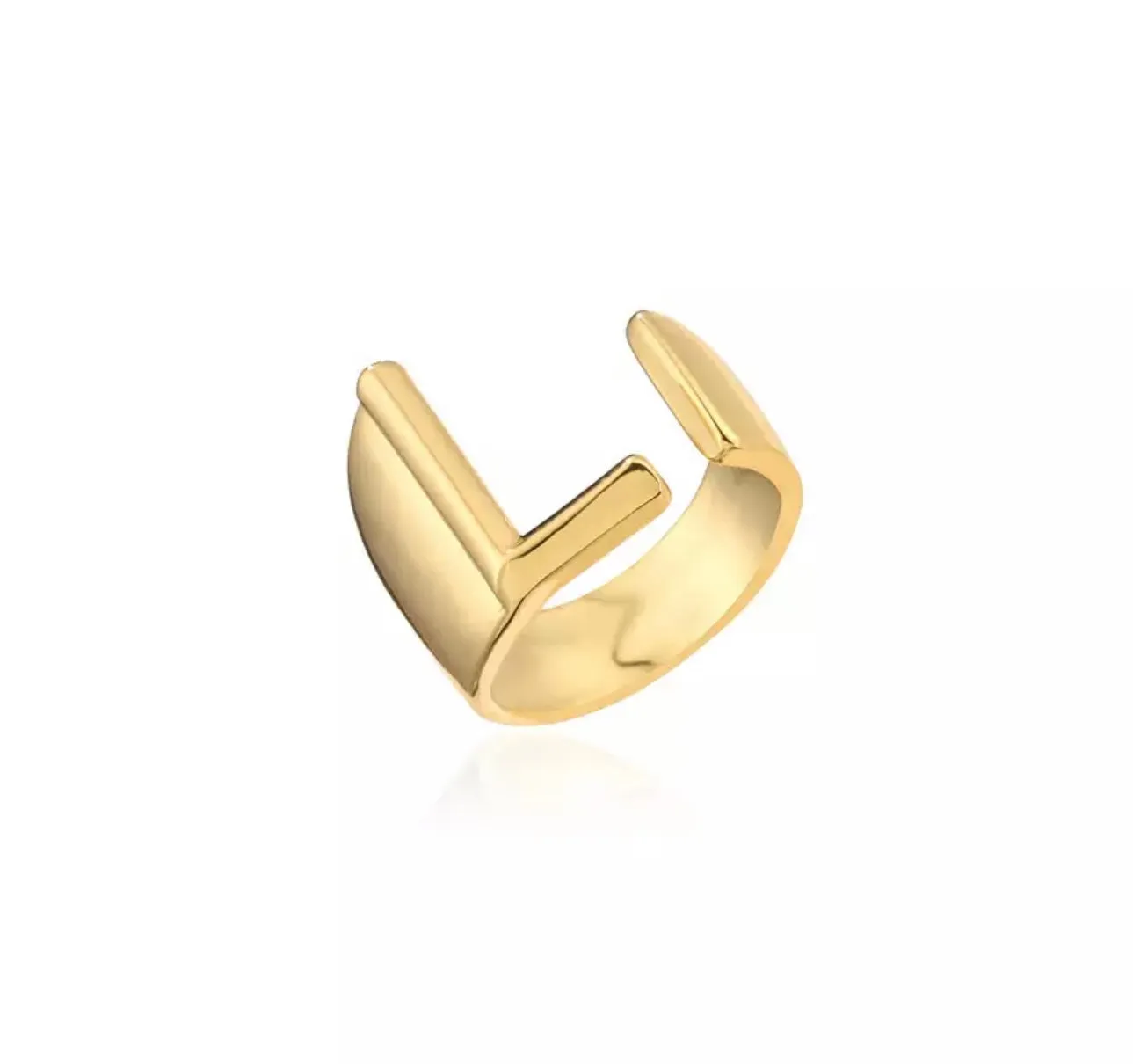 Rings - Gold Letter Rings