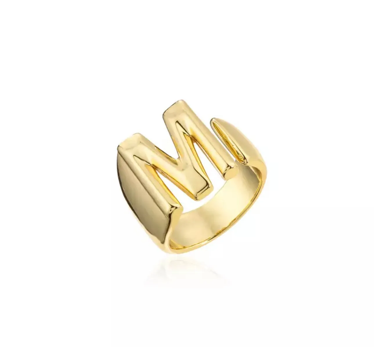 Rings - Gold Letter Rings