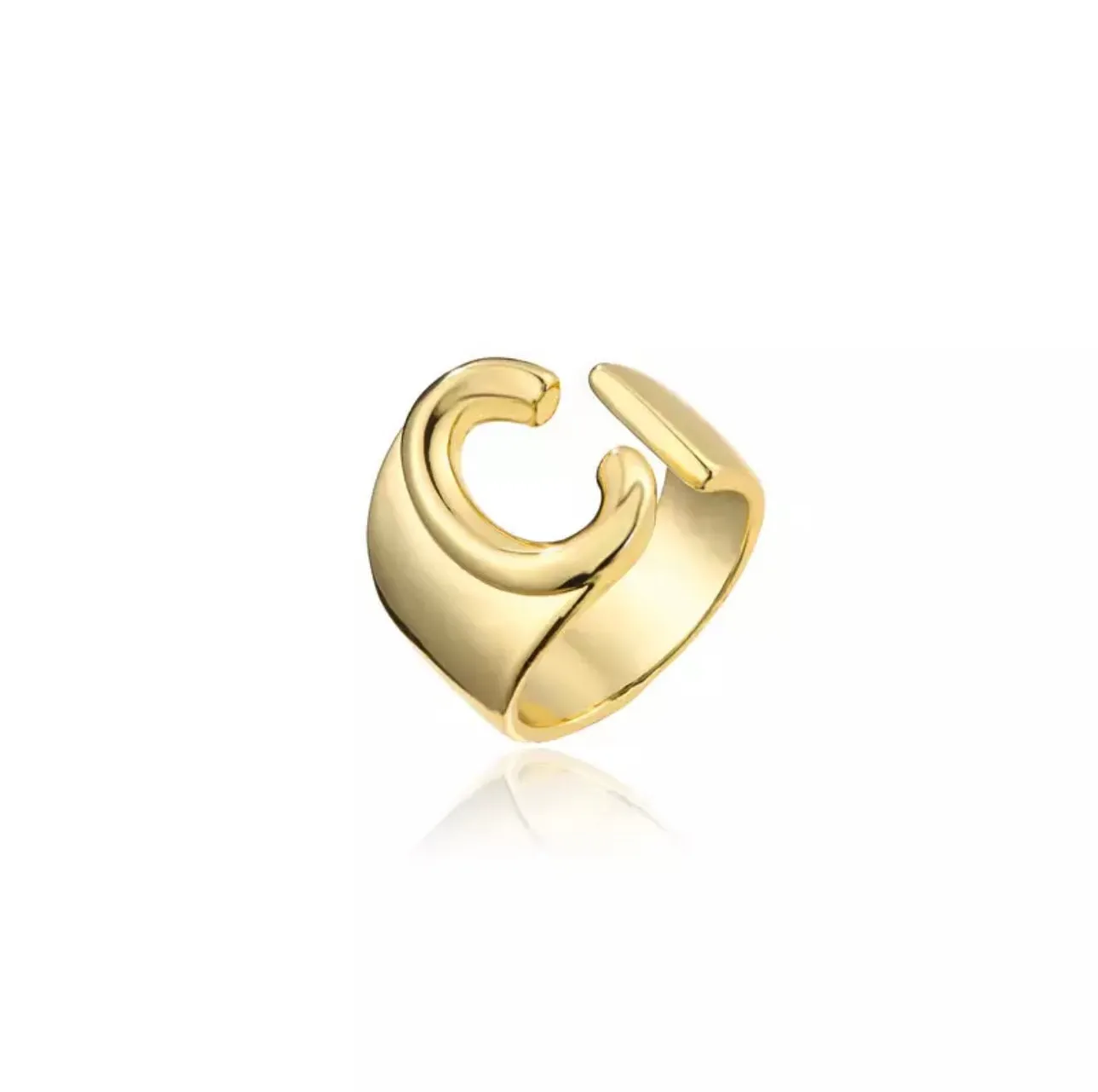 Rings - Gold Letter Rings