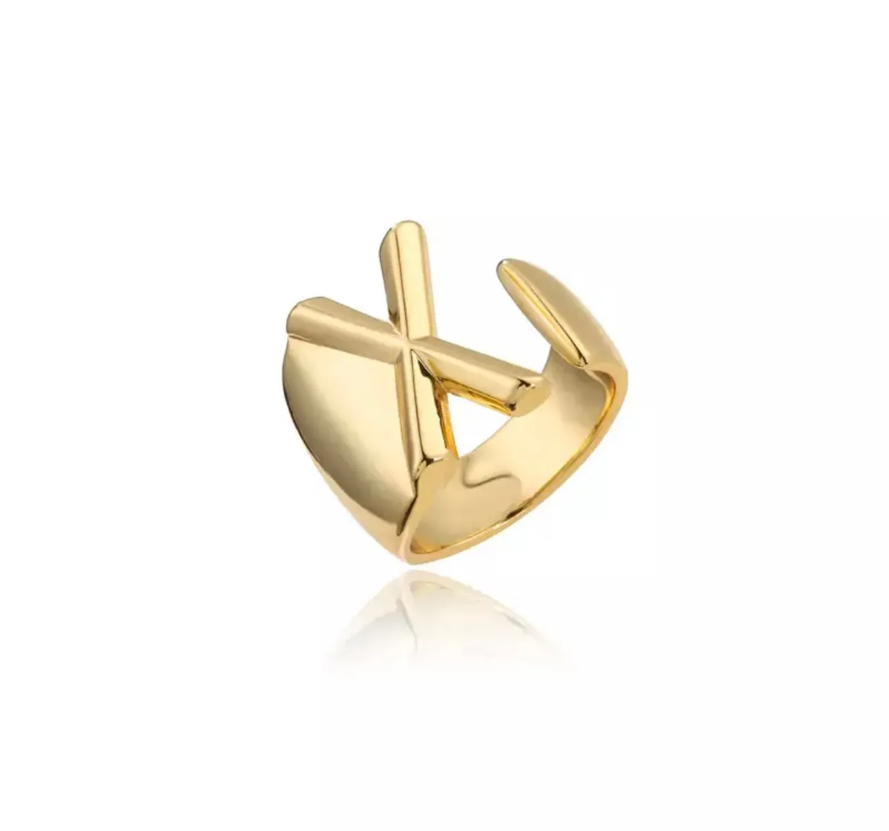 Rings - Gold Letter Rings