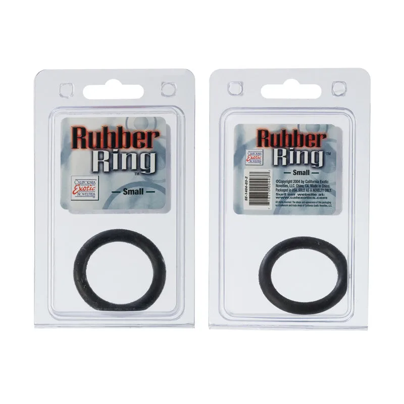 Rubber Ring Black Small