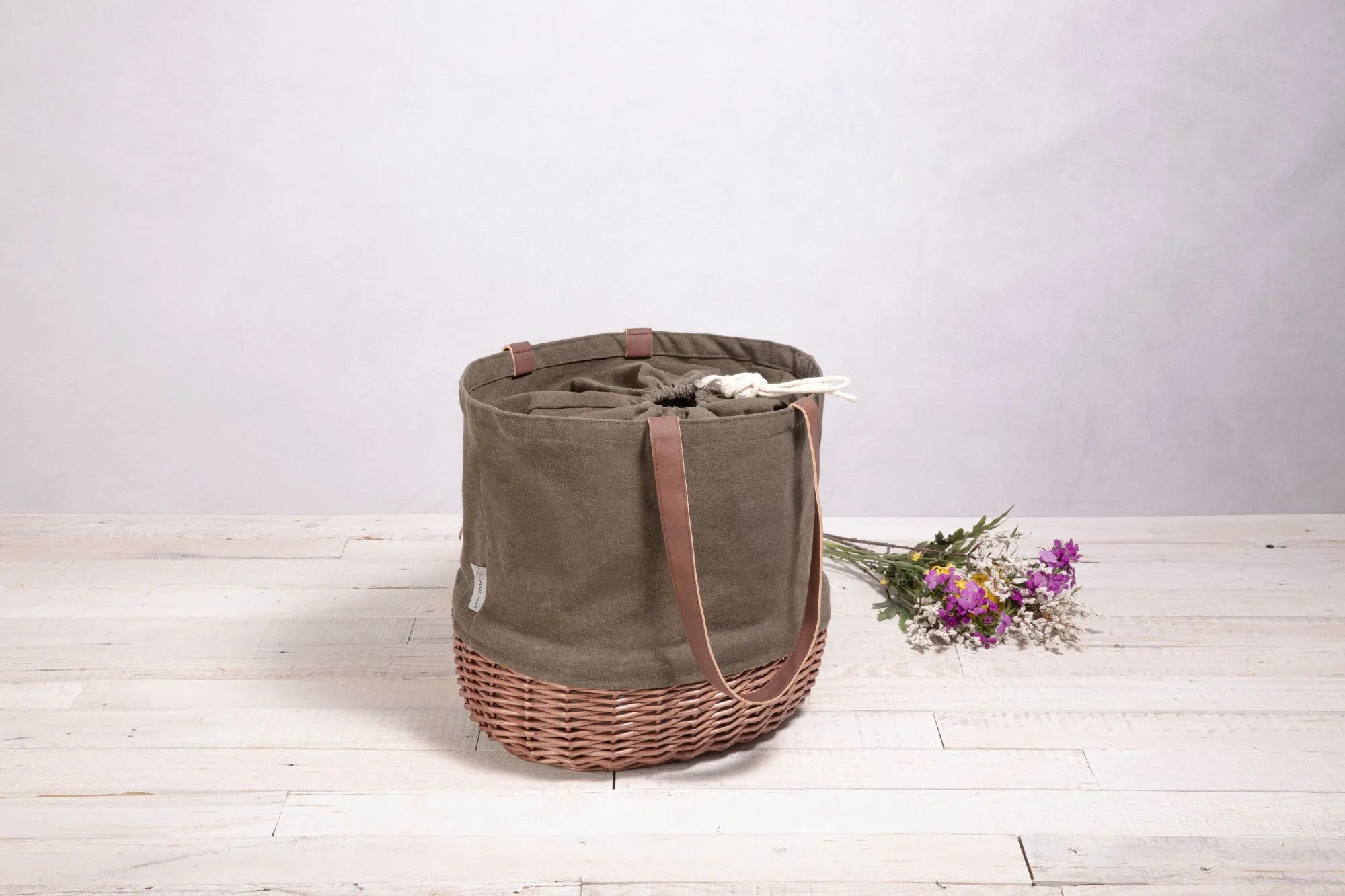 San Francisco 49ers - Coronado Canvas and Willow Basket Tote