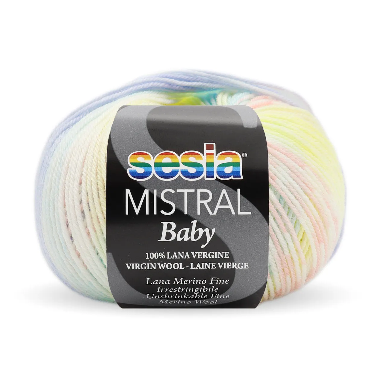 Sesia Mistral Baby 100% fine merino wool - 4ply/fingering weight