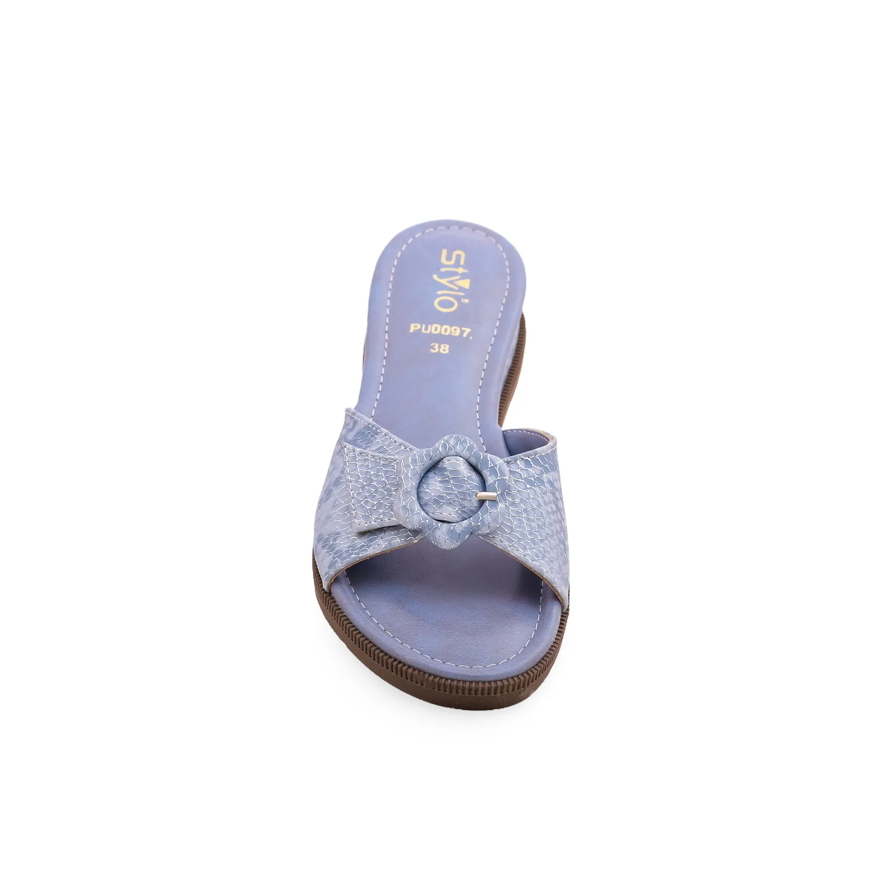 Sky Blue Formal Slipper PU0097