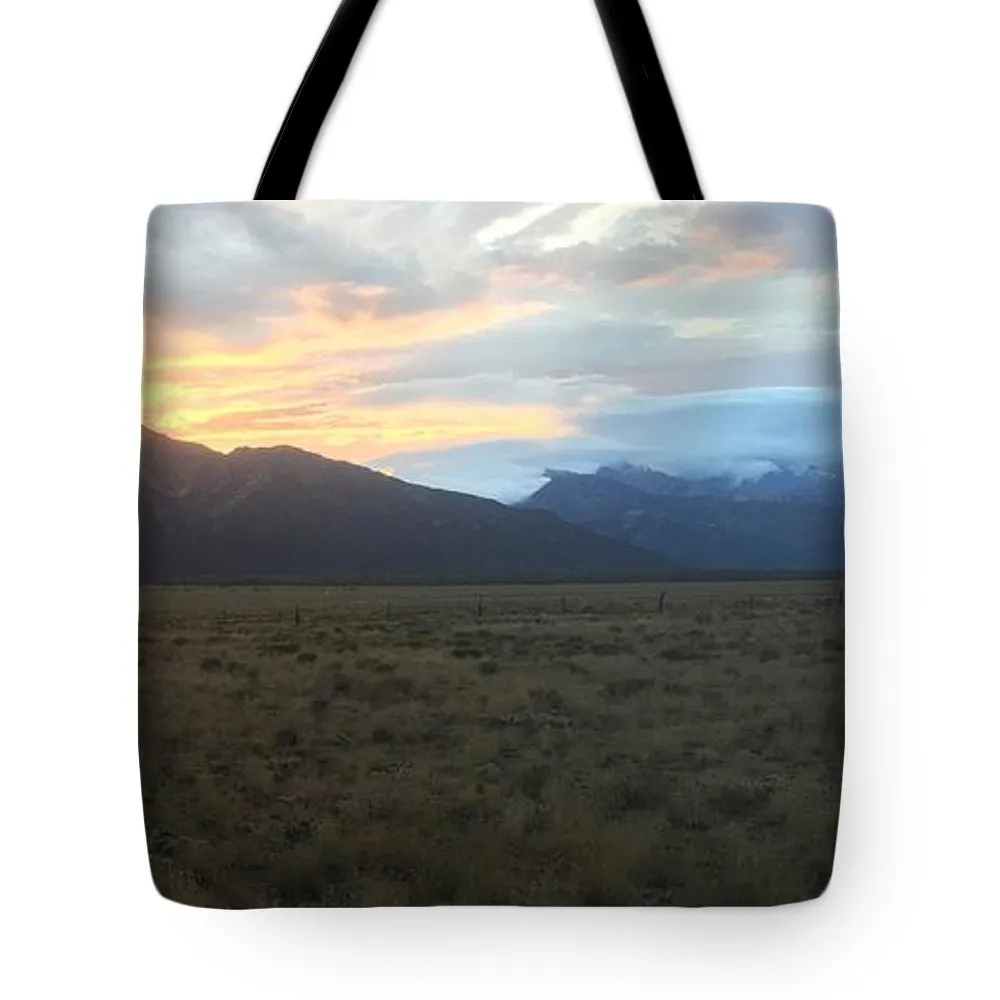 Snowy Morning Mists Crestone - Tote Bag