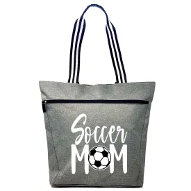 Soccer Mom Lexie Gray Tote Bag for Moms