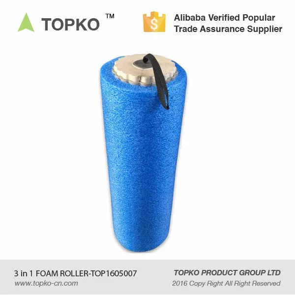 TOPKO China Supplier of Eco-friendly double color EPE material foam roller