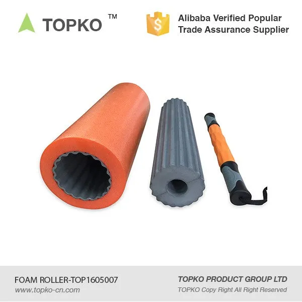 TOPKO China Supplier of Eco-friendly double color EPE material foam roller