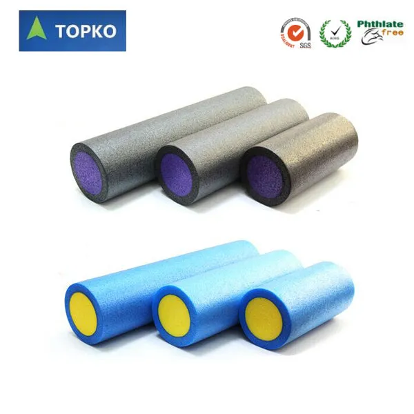 TOPKO China Supplier of Eco-friendly double color EPE material foam roller