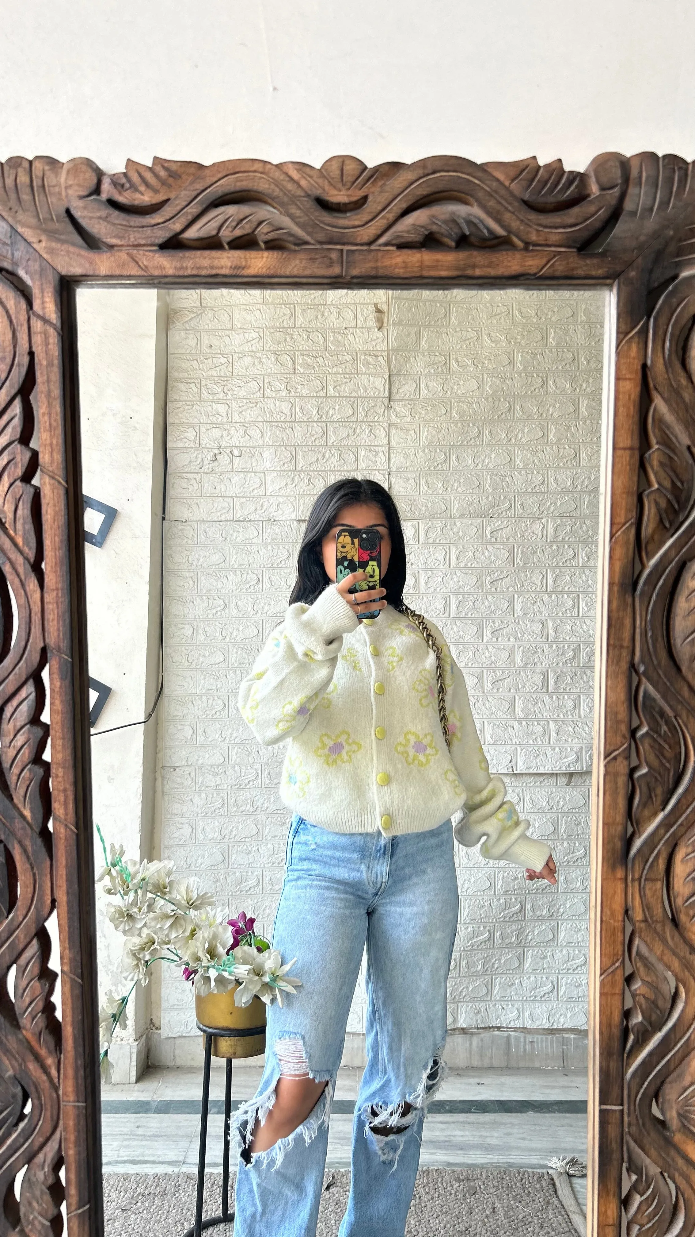 Zara sweater thrifted s