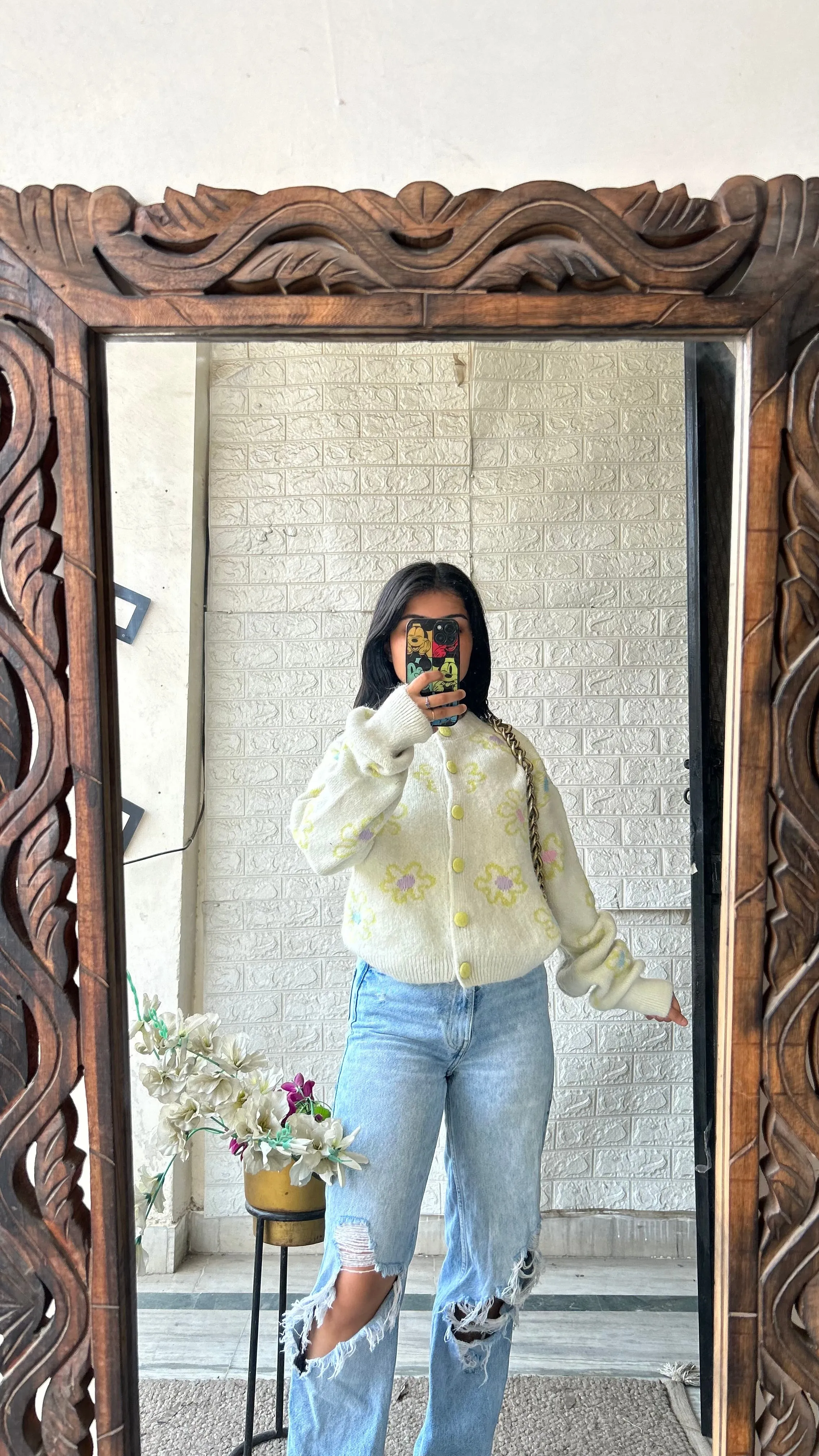 Zara sweater thrifted s