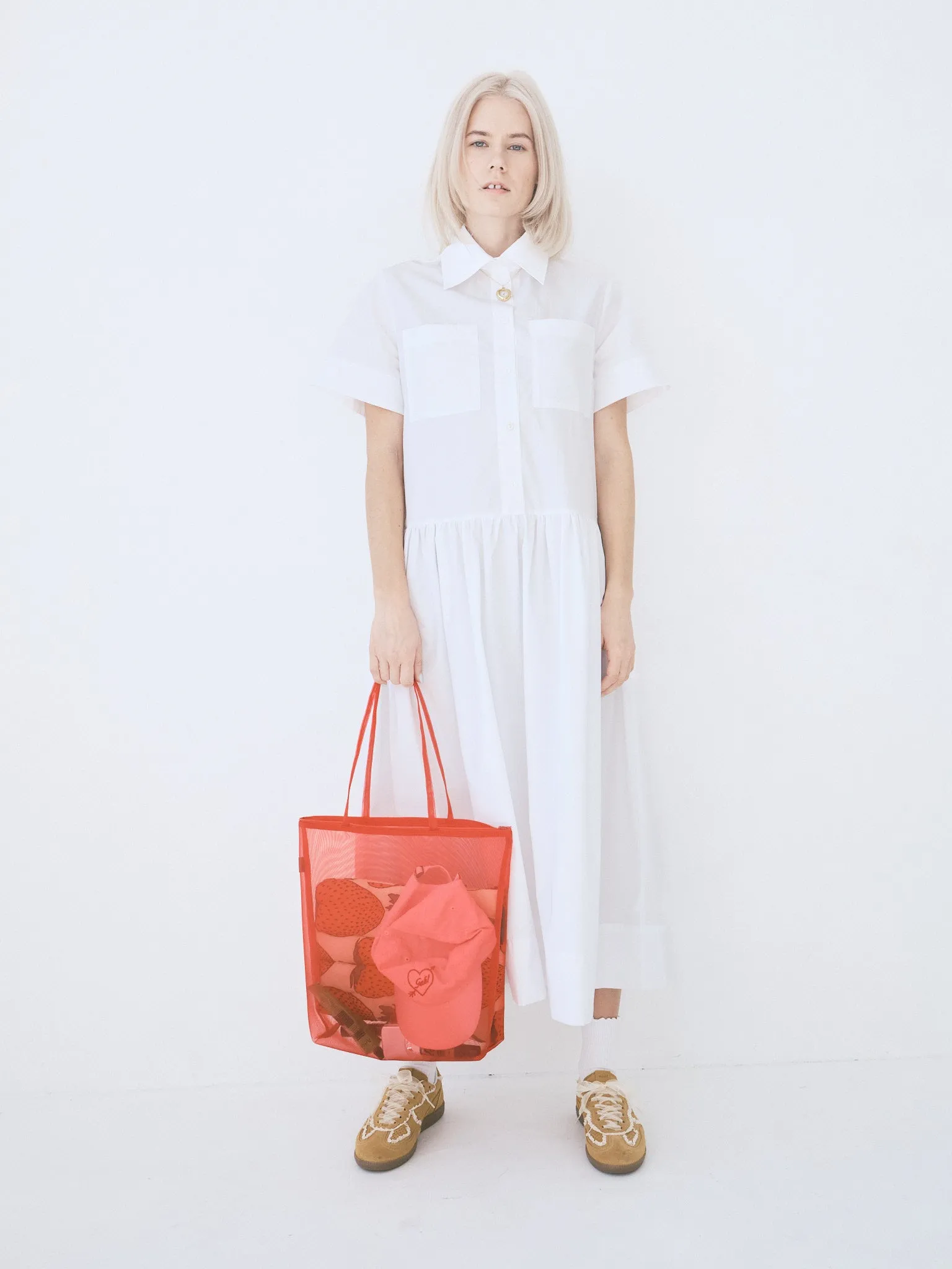 Zip Tote - Red