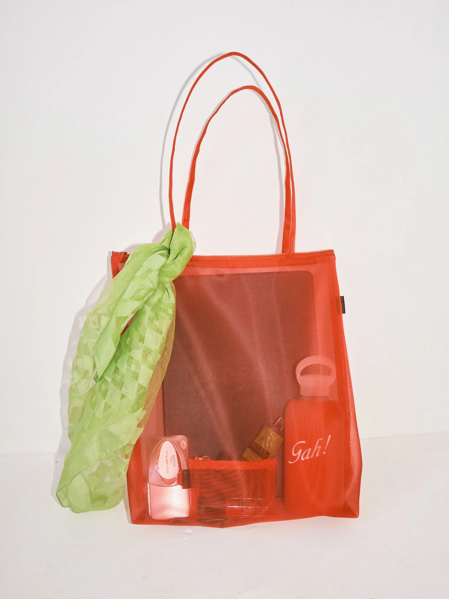 Zip Tote - Red